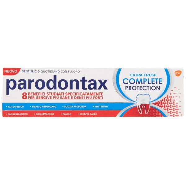 PARODONTAX Complete Protection Extra Fresh - Dentifricio Per Denti E Gengive Sane 75 Ml - Immagine 6