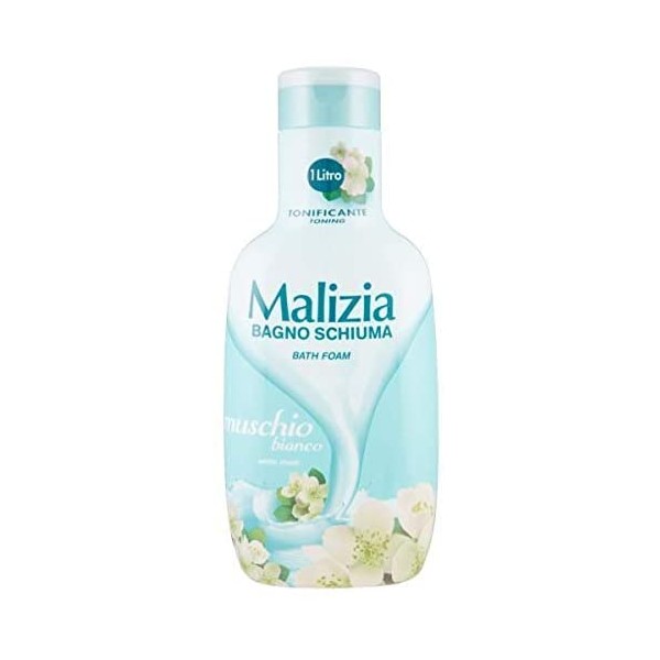 Malizia Bianco Muschio Bagno Liquido 1 L - Immagine 4