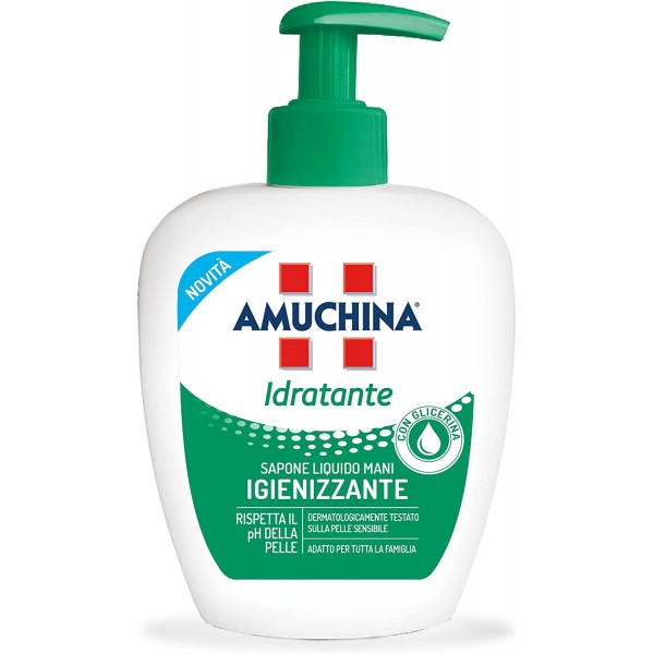 Amuchina Idratante Sapone Liquido Mani Igienizzante 250 ml - - - Immagine 4