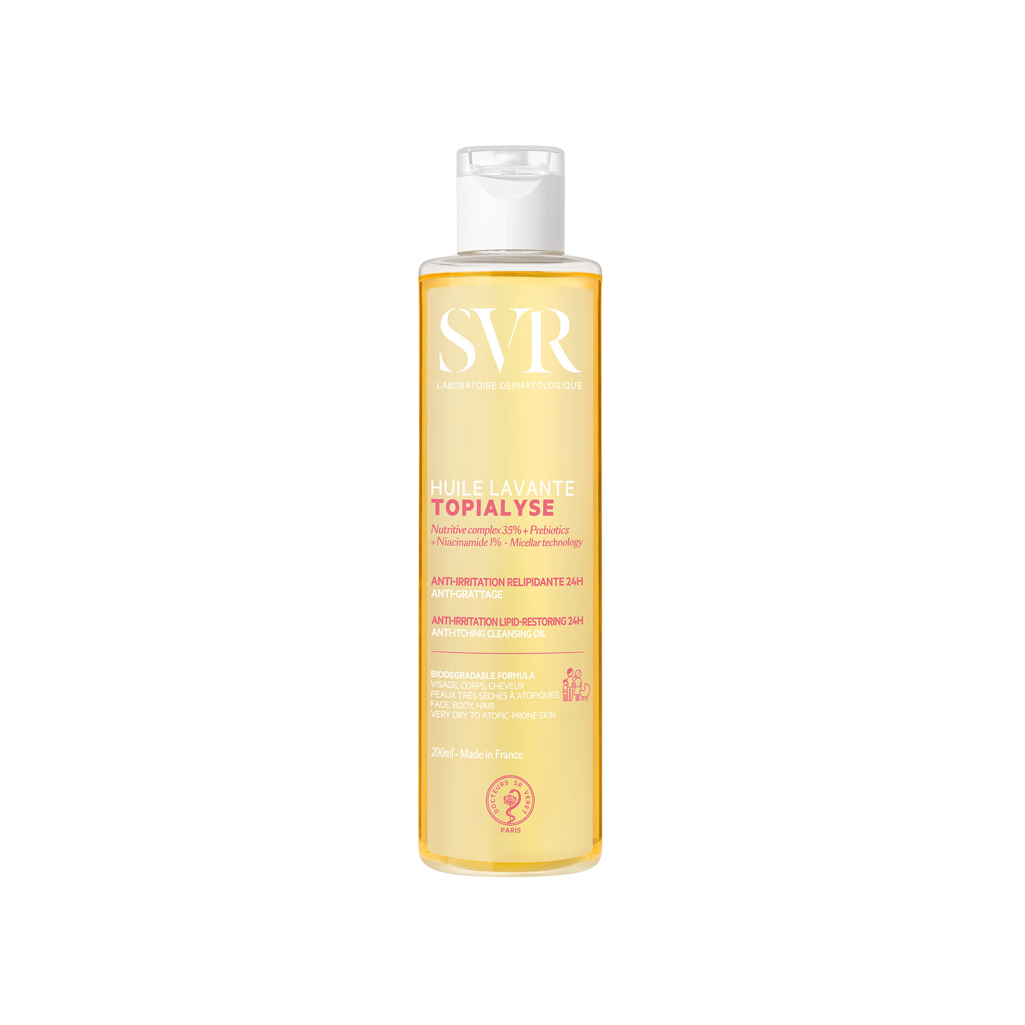 Laboratoire Svr Topialyse Huile Lavant 200 Ml Nuova Formula - Immagine 4