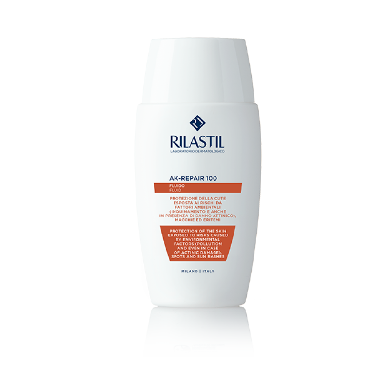 Rilastil Cobalto/Grano Ak Repair 100 Emulsione Fluida Protettiva Per Cute Esposta A Rischi Da Fattori Ambientali 50 Ml - Immagine 9