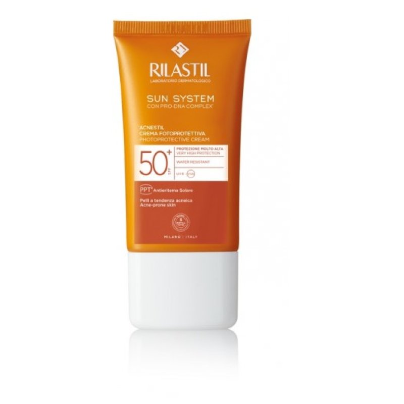 Rilastil Crema Acnestil Viso Sebo-Normalizzante Per Pelli Sensibili A Tendenza Acneica Spf50+ 40 Ml - Immagine 9