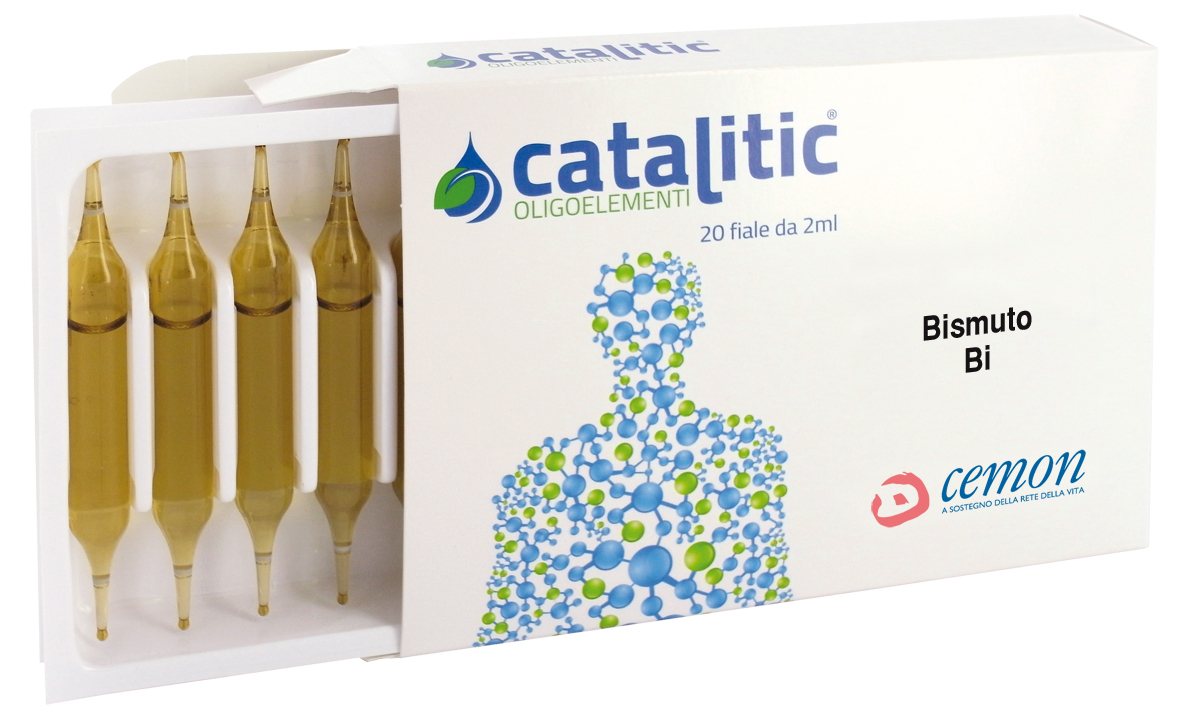 Cemon Catalitic Bismuto Bi 20 Fiale - Preparato A Base Di Oligoelementi - Immagine 3
