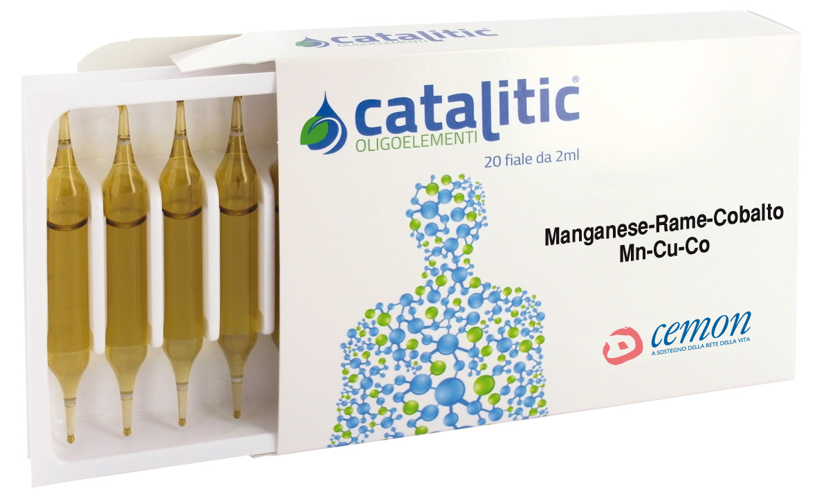 Catalitic Manganese / Rame / Cobalto 20 Fiale Cemon