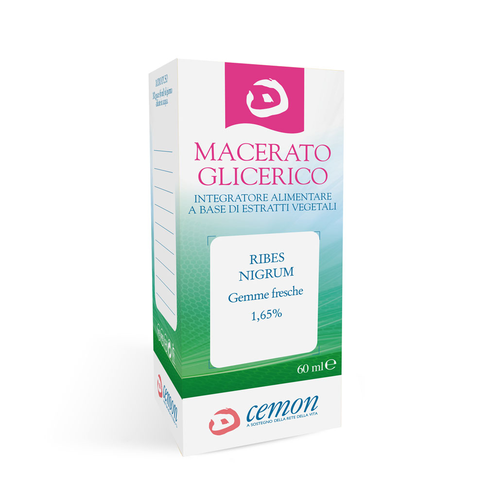 Ribes Nigrum Gemme Macerato Glicerico 60ml Cemon