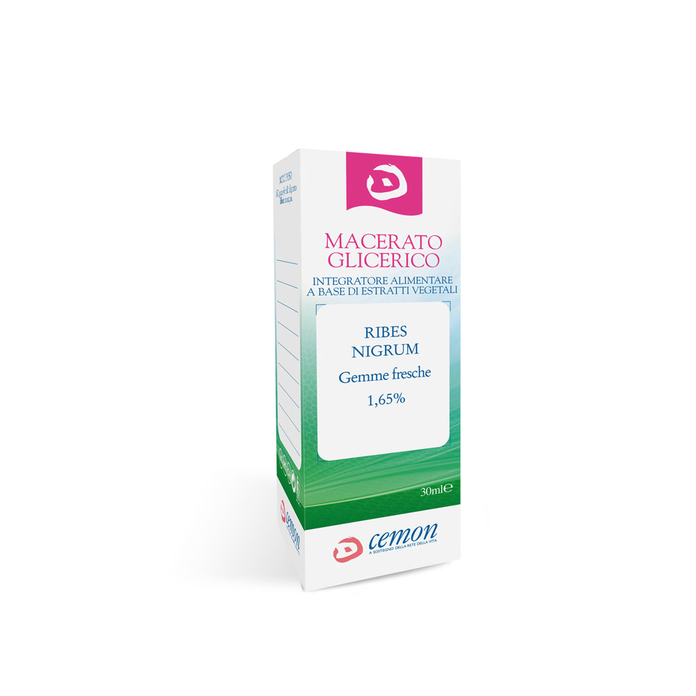 Ribes Nigrum Gemme Macerato Glicerico 30ml Cemon