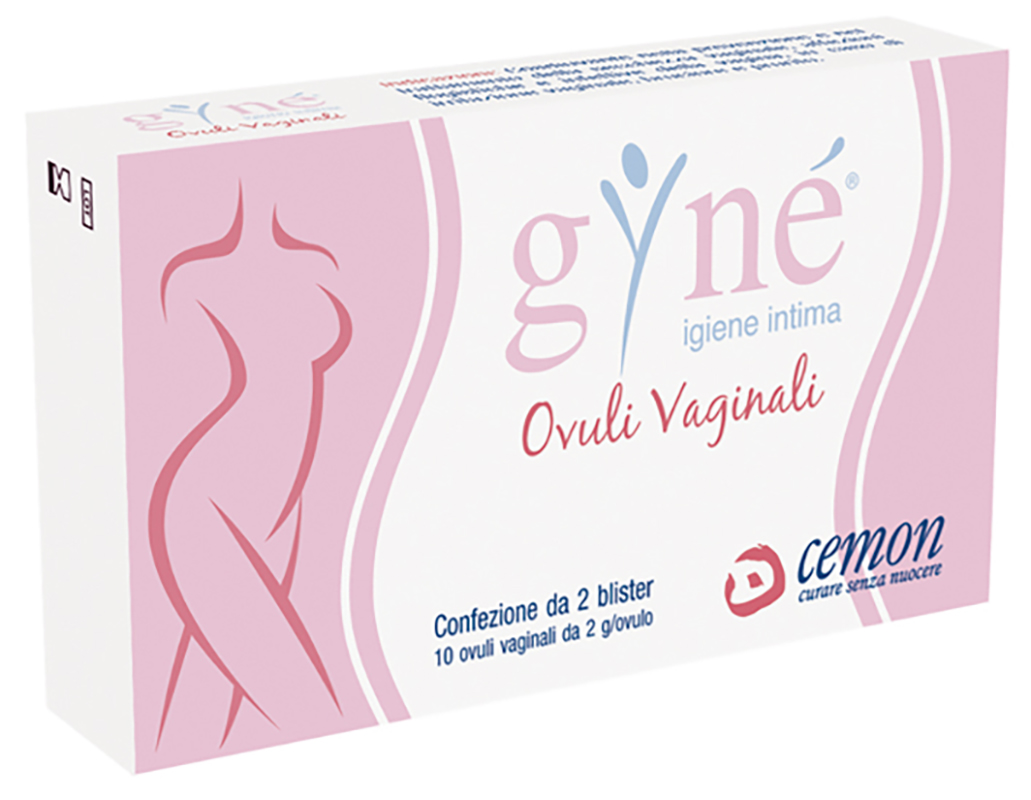 Gyne 10 Ovuli Vaginali 10g Cemon