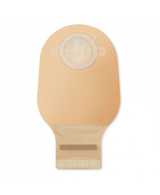 Dansac Sacca Anatomica Per Ileostomia Nova2 Foldup Chiusura Integrata Di Sicurezza Foldup Flangia Per Cintura Trasparente Con Velcro Diametro 70 Mm 10 Pezzi+1 Morsetto - Immagine 3