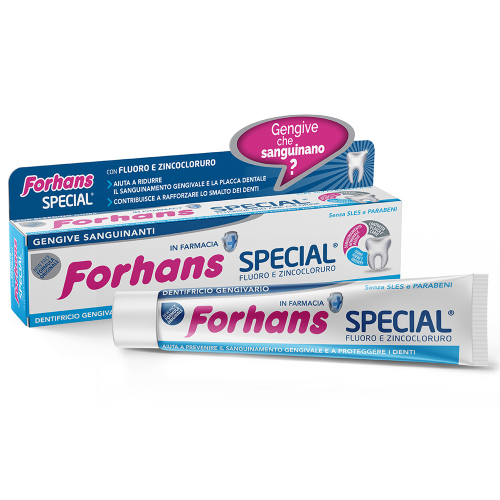 Forhans - Dentifricio Special Per Gengive Sanguinanti - 75Ml - Immagine 8