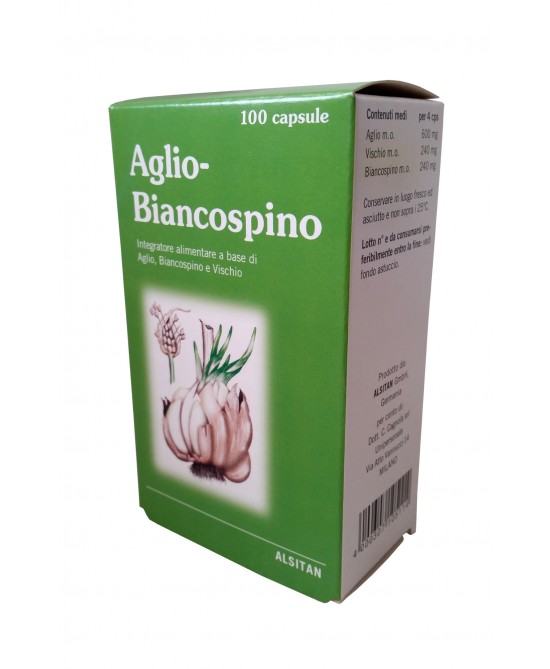 Alsitan Aglio Biancospino - 100 Capsule - Immagine 6