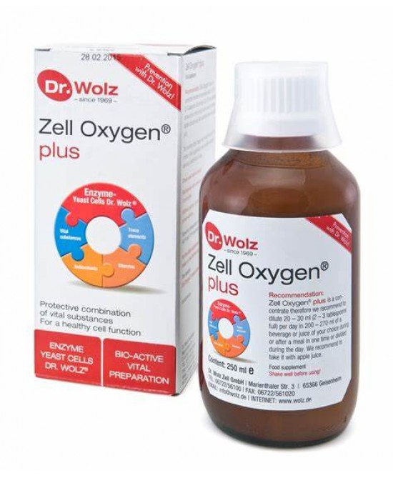 Zell Oxygen Plus 250 ml - Integratore Per Il Sistema Immunitario - Immagine 3