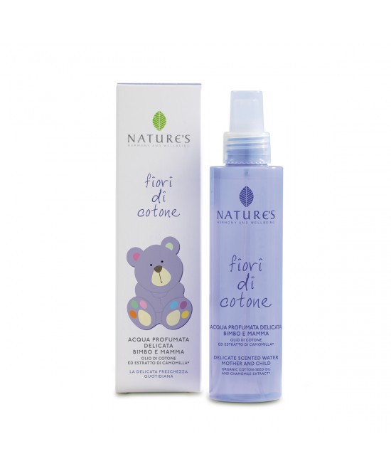 Nature's Fiori Di Cotone Acqua Profumata Delicata Bimbo E Mamma 150 Ml - Immagine 4