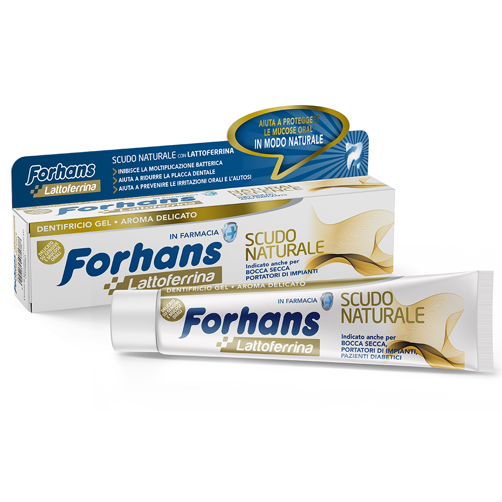 Forhans Dentifricio Scudo Naturale Con Lattoferrina 75 Ml - Immagine 9