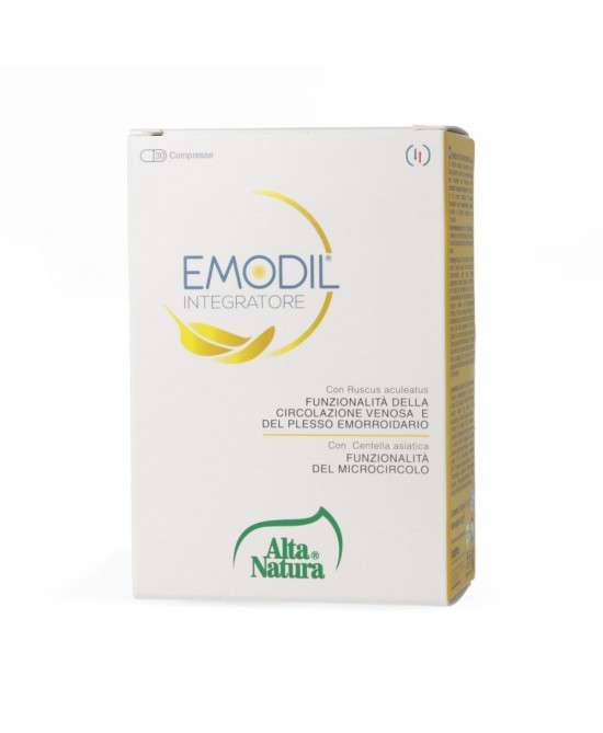 Alta Natura Emodil 30 Compresse - Integratore Per Il Microcircolo - Immagine 3