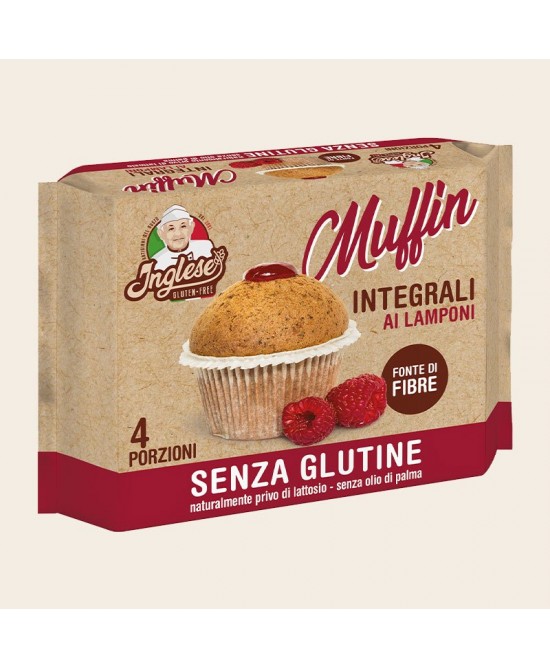 Inglese Gluten Free Inglese Muffin Integrale Ai Lamponi Senza Glutine 4X40g - Immagine 3