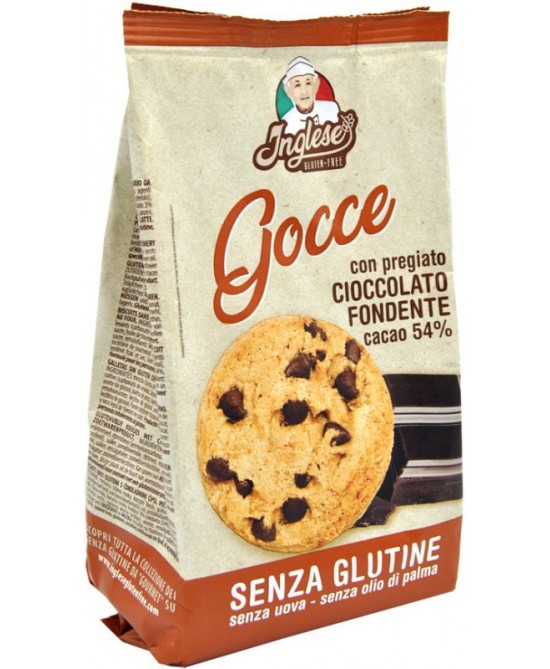 Gaia Inglese Biscotti Gocce Cioccolato 300G - Immagine 2
