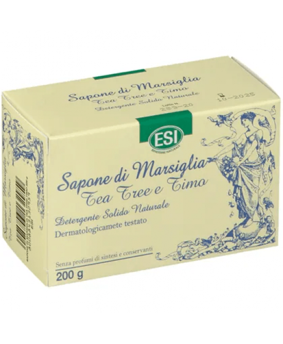 Esi Sapone Di Marsiglia Tea Tree Per Pulizia 200 G - Immagine 3