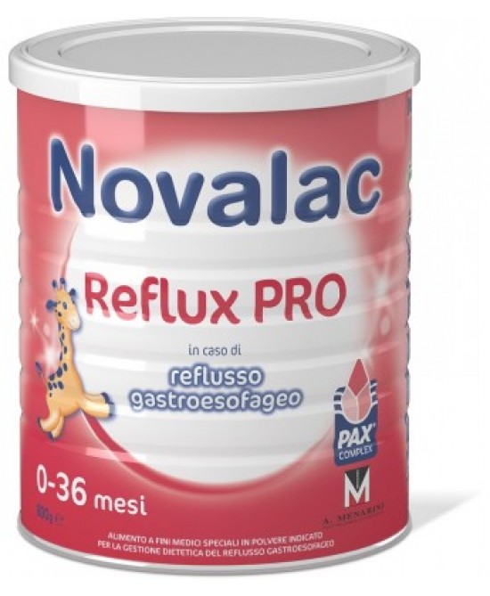Menarini Novalac Reflux Pro Alimento Per Bambini Con Reflusso 800G - Immagine 8