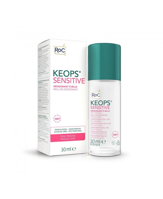 ROC Keops Sensitive 48h - Deodorante Roll-On Per Pelli Sensibili 30 ml - Immagine 4