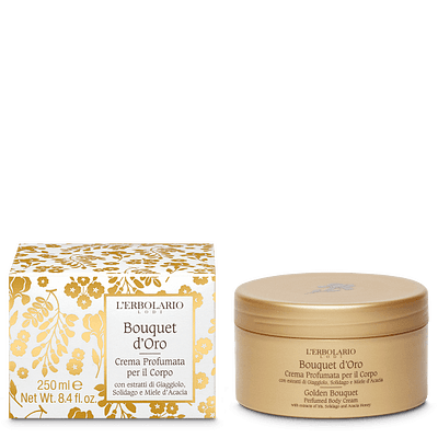 L'erbolario Oro/Crema Bouquet D' Profumata Corpo Per Idratazione E Profumazione 250 Ml - Immagine 4