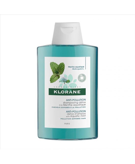 Klorane Shampoo Alla Menta Acquatica 400 Ml - Immagine 7