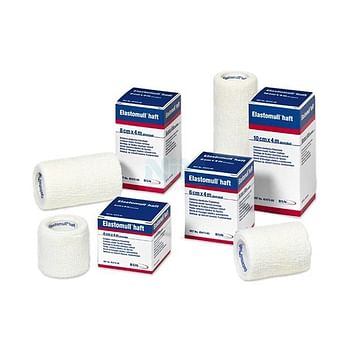 Leukoplast Elastomull Haft - Benda Elastica Autoadesiva Compressione Forte 10cmx20m - Immagine 8
