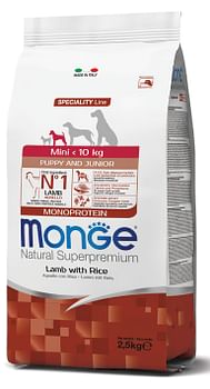 Monge Natural Superpremium Agnello Con Riso Puppy & Junior 2500 G Mangime - Immagine 6