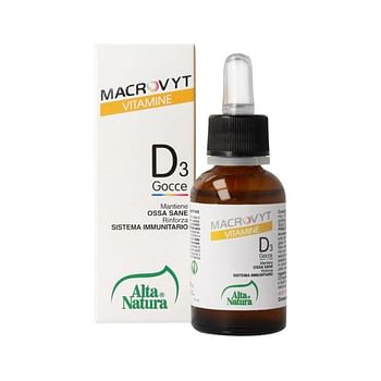 Alta Natura Macrovyt Vitamina D3 Veg Gocce 30 Ml - Immagine 5