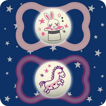 Mam Night Succhietto 6+ Mesi Silicone Doppio Neutro