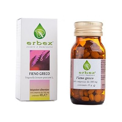 Erbex Fieno Greco Integratore Ricostituente 160 Compresse - Immagine 3