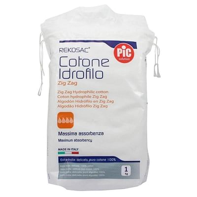 Pic Rekosac Cotone Idrofilo Zig Zag 1 Kg - Immagine 8