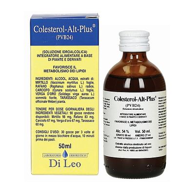 Laboratorio Erboristico Di Leo Oro Colesterol Alt Plus Composto Pvb 24 50 Ml - Immagine 3
