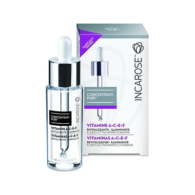Incarose Concentrato Puro Vitamine A+C+E+F Siero Illuminante 15Ml - Immagine 5