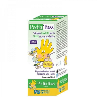 Pediac Pediatuss Sciroppo 150 Ml Ml Per La Tosse Bambino - Immagine 4