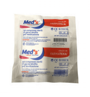 Meds Garza Compressa Idrofila 10x10 cm 50 Pezzi - MEDS - Immagine 6