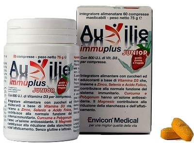 Auxilie Immuplus Junior 30 Compresse 37,5 G Bambino - Immagine 5
