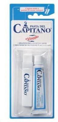Farmaricci Srl Pasta Capitano Spazzolino + Dentifricio 25Ml Kit Viaggio - Immagine 3