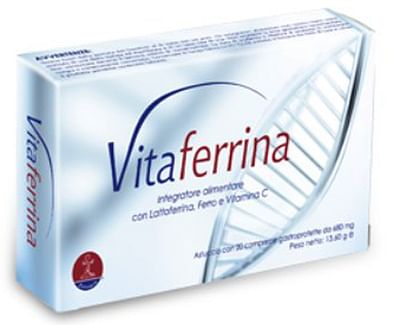Rossi Vitaferrina Per Carenza Di Ferro E Vitamina C 20 Compresse - Immagine 5