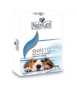 Quieto Cane Integratore per Ansia e Stress 10 Compresse Masticabili - Nutrigen - Immagine 4
