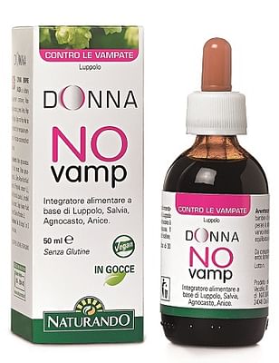 Naturando Donna Verde Integratore No Vamp Gocce Per La Menopausa, 50Ml - Immagine 6