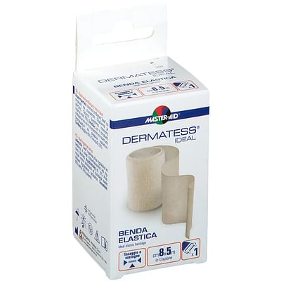 Master-Aid Master-Aid® Dermatess® Ideal Benda Elastica 8 Cm X 5 M 1 Pz Fasciatura - Immagine 3