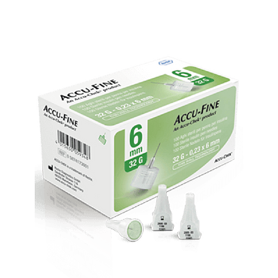 Accu-Chek Accu-Fine - 100 Aghi Sterili Per Penna Da Insulina - 32G (6 mm) - Immagine 8