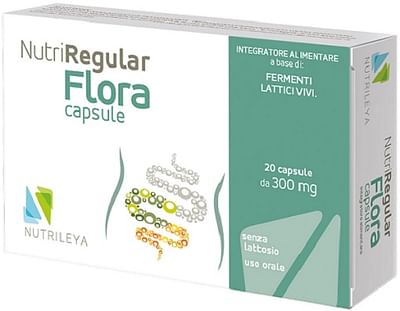 Nutrileya Nutriregular Flora 20 Capsule - Immagine 5