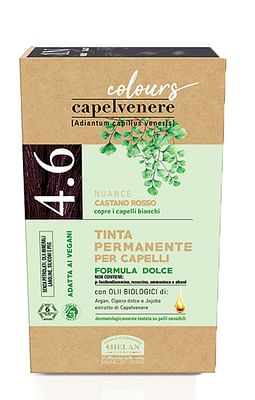 Helan Cosmesi Srl Helan Capelvenere Colours 4.6 Castano Rosso 125 Ml - Immagine 5