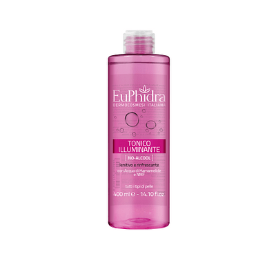 Zeta Farmaceutici Spa Euphidra Tonico Illuminante Viso - Lozione Tonica Lenitiva E Rinfrescante - 400 Ml - Immagine 3