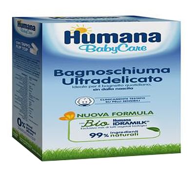Cm_main_brand_1753 | Humana Baby Humana Babycare Bagnoschiuma Ultradelicato 200 Ml Schiuma Da Bagno Bambino - Immagine 8