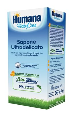 Humana Babycare Sapone Liquido Ultradelicato 300 Ml - Immagine 3