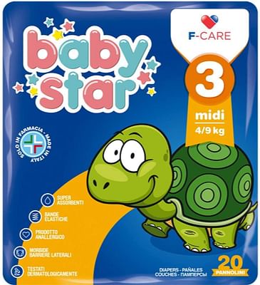 BABYSTAR MIDI PANN.4/9KG 20PZ - Immagine 5