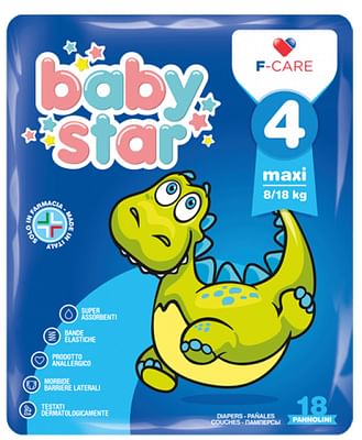 Babystar maxi pann 8/18kg 18p - Immagine 6
