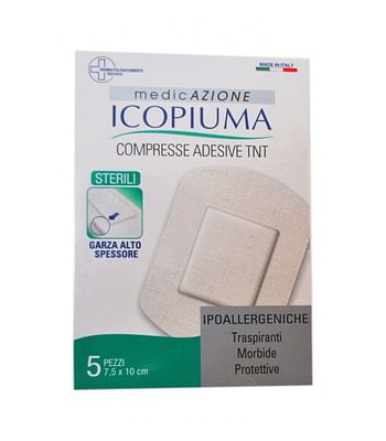 COMPRESSE ADES TNT 10X12CM 5PZ - Immagine 7
